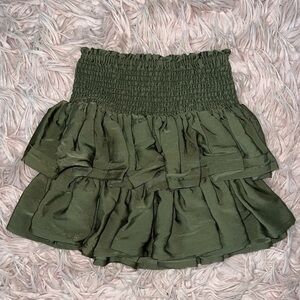 Truce army green skirt - kids